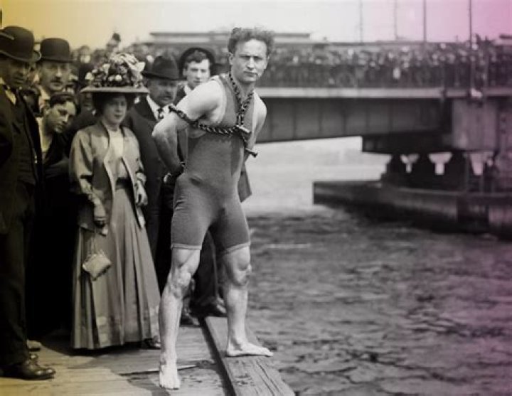 Harry Houdini In 1912