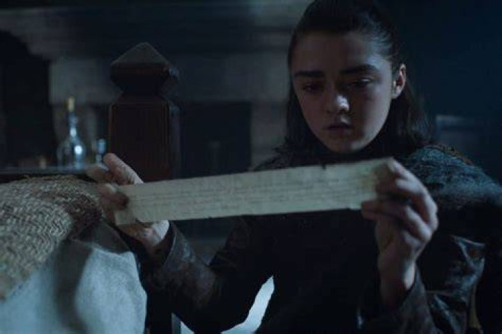 Here’s What That Scroll Said on ‘Game of Thrones’ and Why It Might Drive Arya and Sansa Apart
