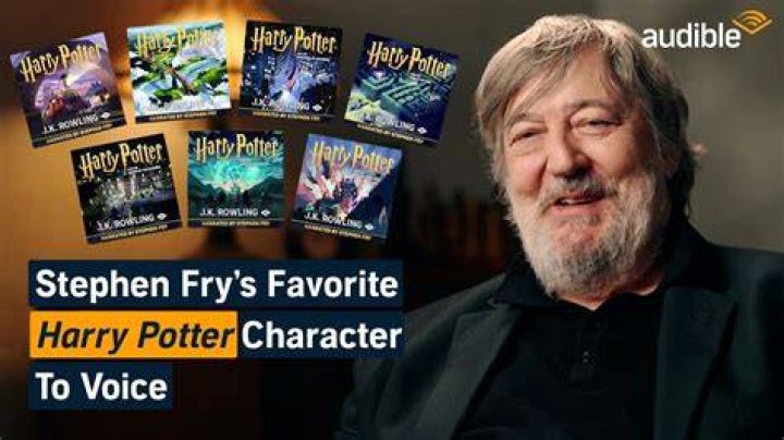 How many Harry Potter books did Stephen Fry narrator?