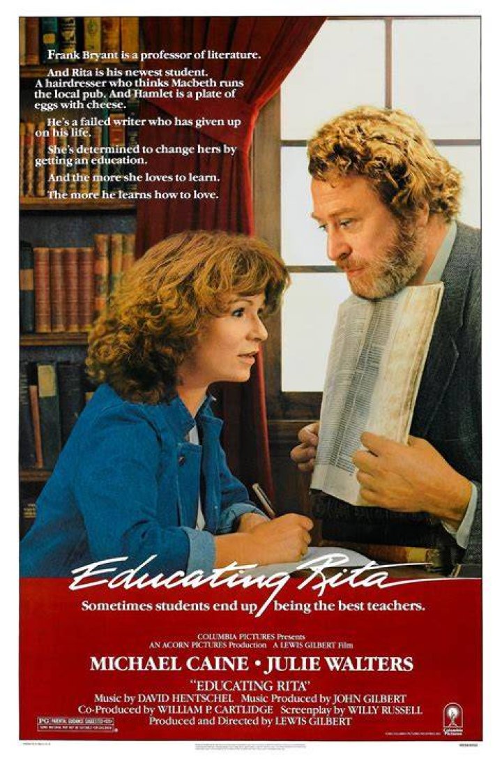 How old was Julie Walters in Educating Rita?