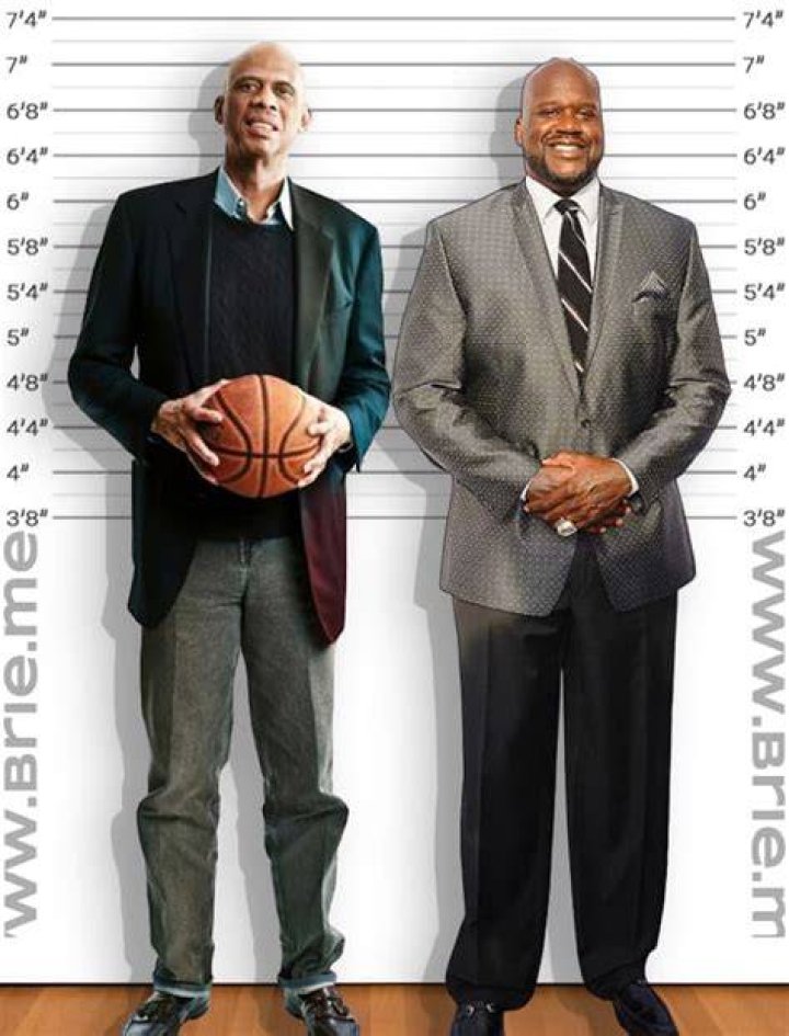 How tall is Kareem Abdul Jabbar