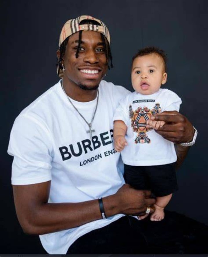 Jeff Gladney and his son Kingston Gee Gladney