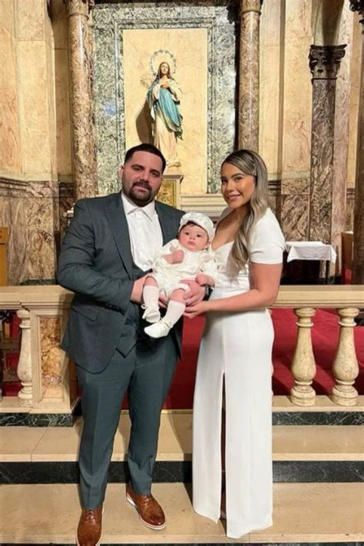 Jersey Jerry with his wife and son