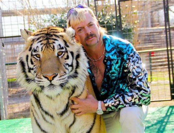 Joe Exotic With Baby Tigers