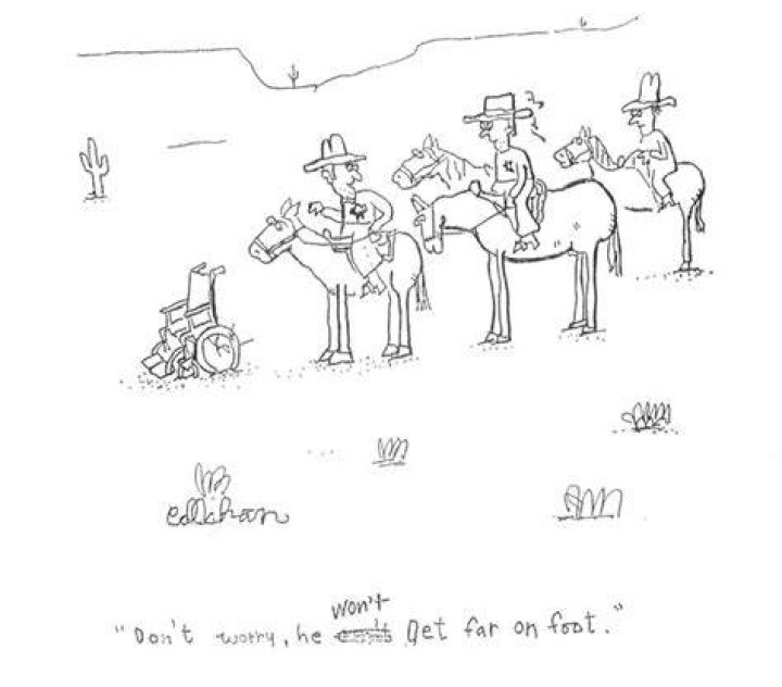 John Callahan Drawing
