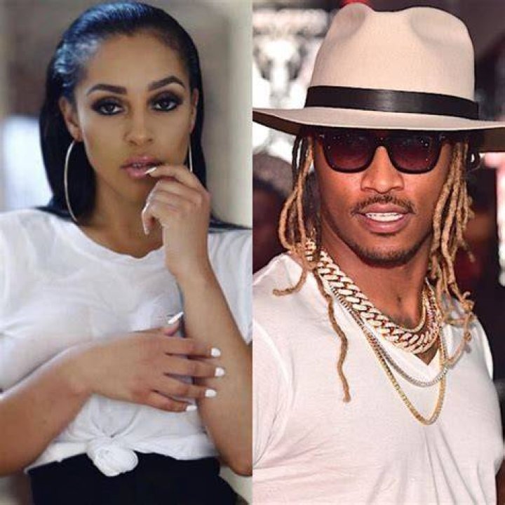 Joie Chavis with rapper Future