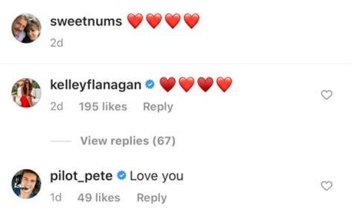 Kelley Comments on Barbs IG