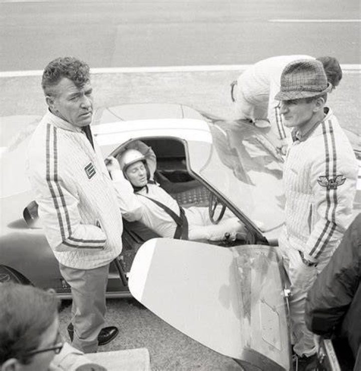 Ken Miles And Carroll Shelby At Le Mans