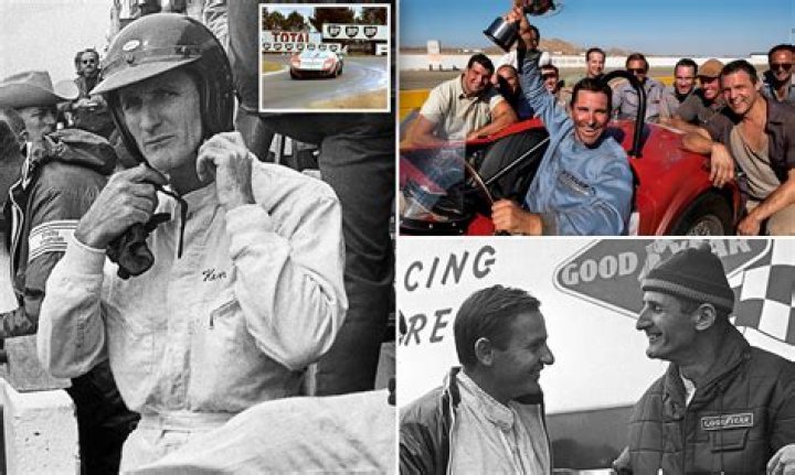 Ken Miles Racing At Le Mans