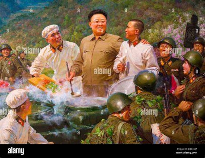 Kim Jong Il Painting