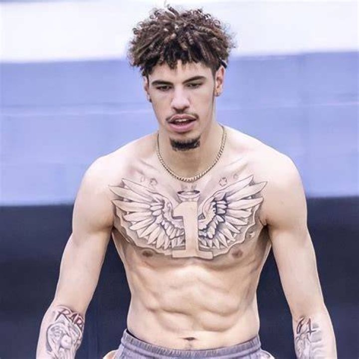 LaMelo Ball Gets Massive Chest Tattoo: Photos