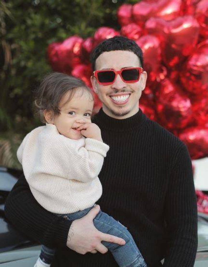 Landon McBroom with his daughter Souline McBroom