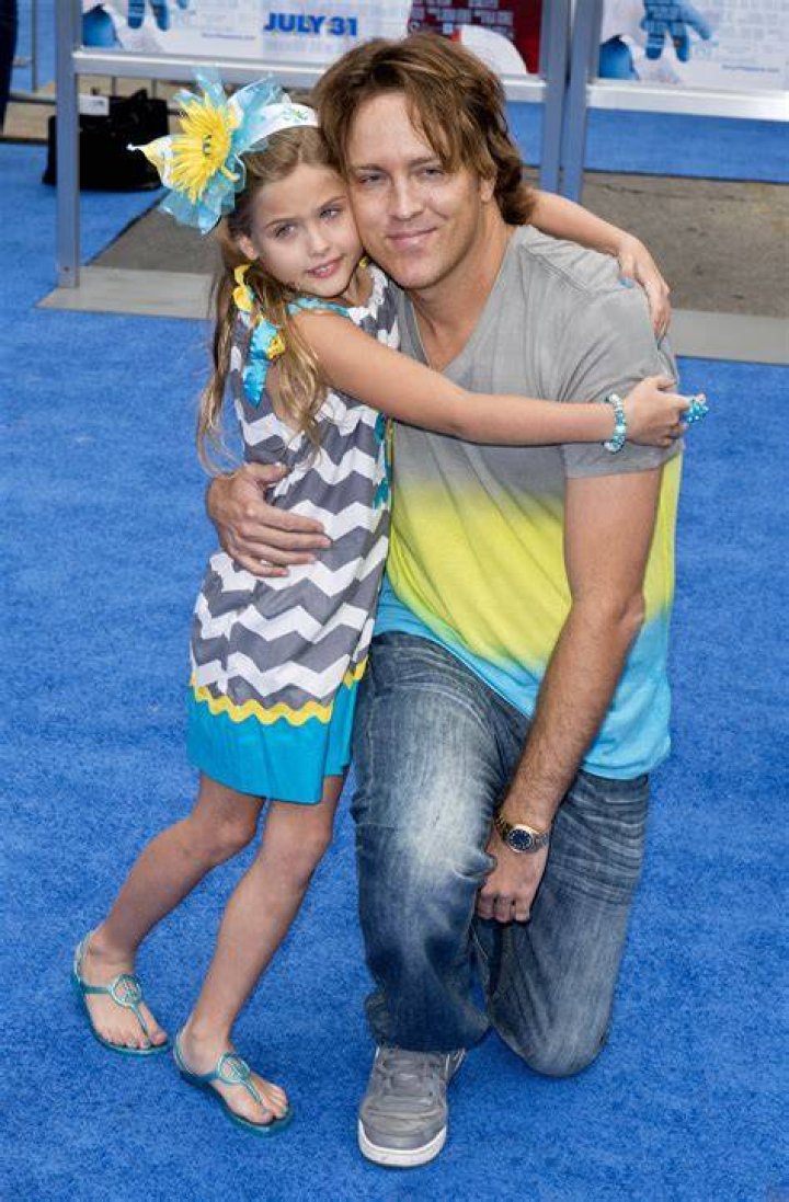 Larry Birkhead with his daughter