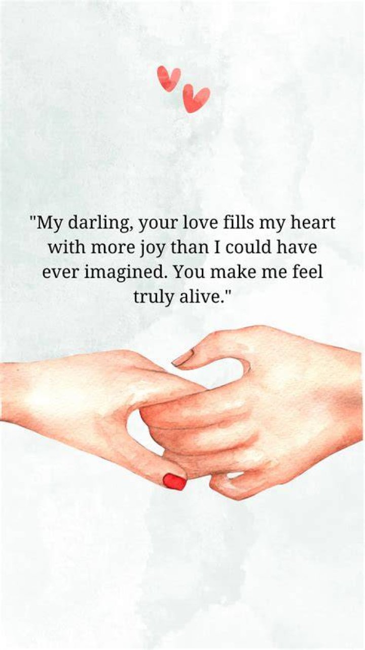 Love Quotes For Him Hand Heart