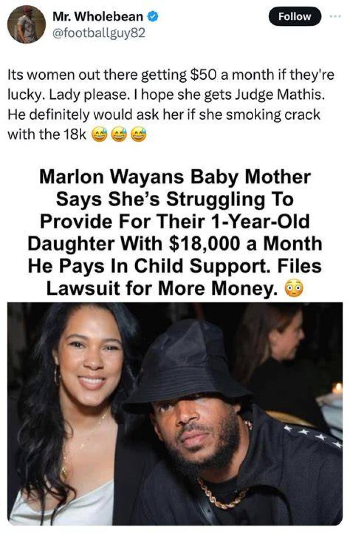 Marlon Wayans Sued For Child Support By Alleged Baby Mama