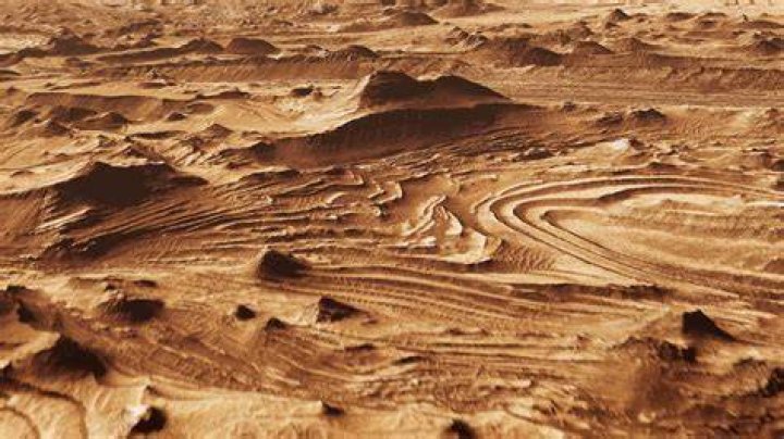 Mars Landscape Big Foot