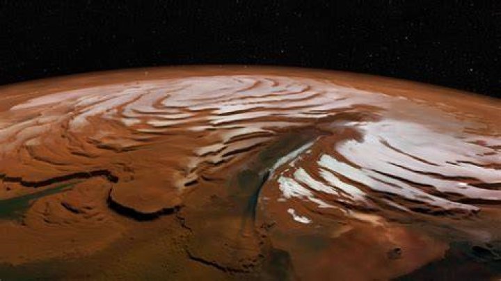 Mars Landscape North Cap