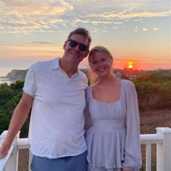Miranda McKeon with her father