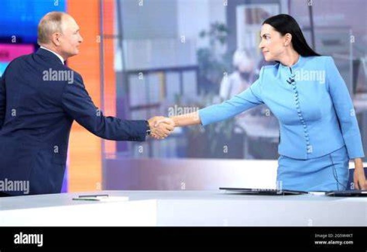 Nailya Asker-Zade with Russian President Vladimir Putin