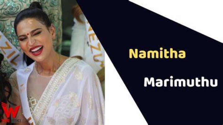 Namitha Marimuthu Age, Birthday and Zodiac Sign