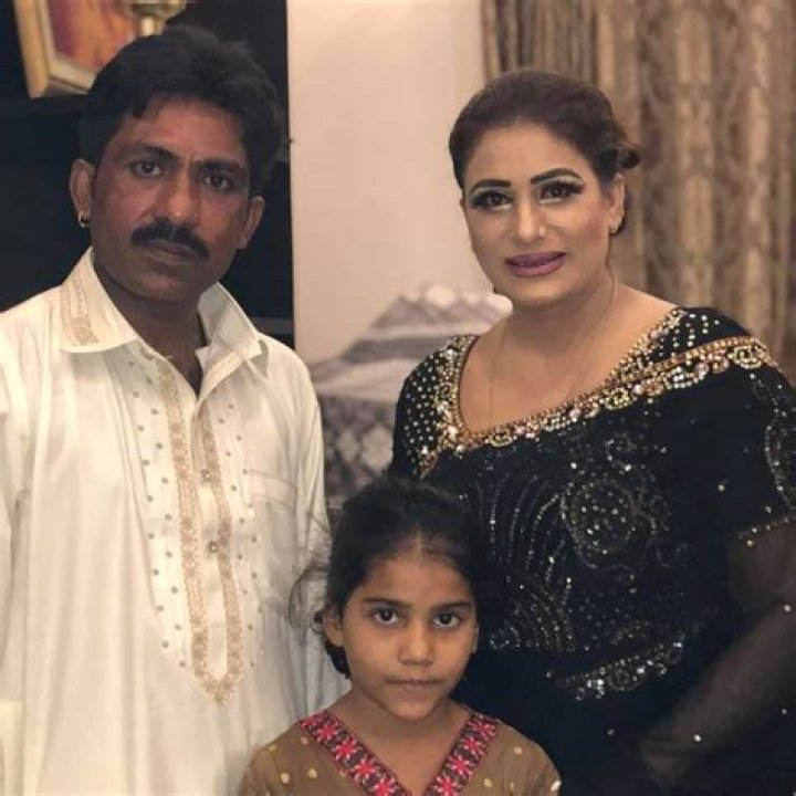 Naseebo Lal with her nephew