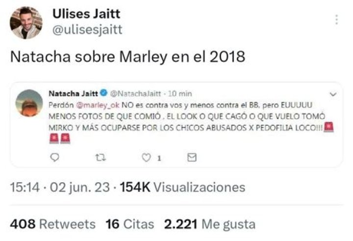 Natacha Jaitt Tweet