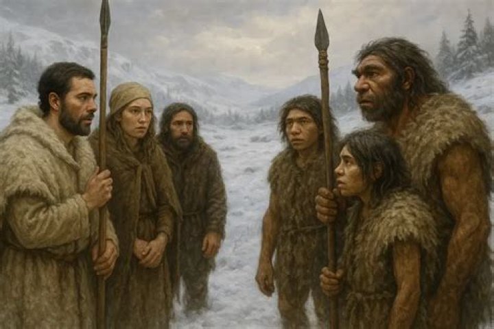 Neanderthals In The Snow