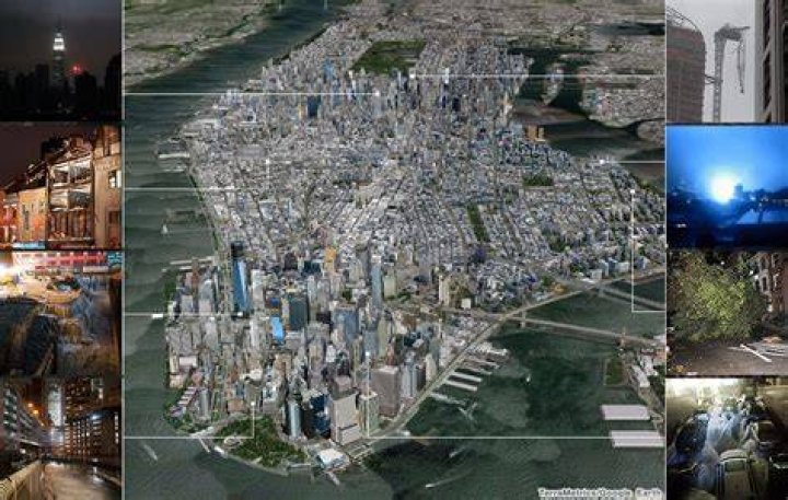 New York Hurricane Sandy Before After Images