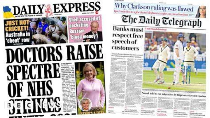 Newspaper Headline