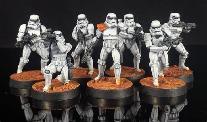 Painting Stormtroopers for Star Wars