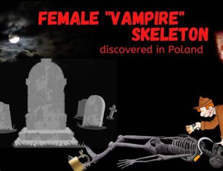 Polish Female Vampire Skeleton