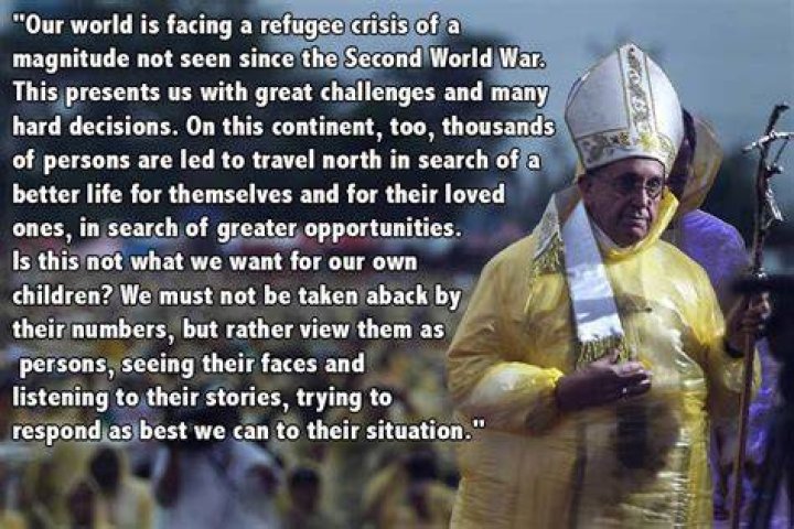Pope Francis Progressive Quotes Yellow