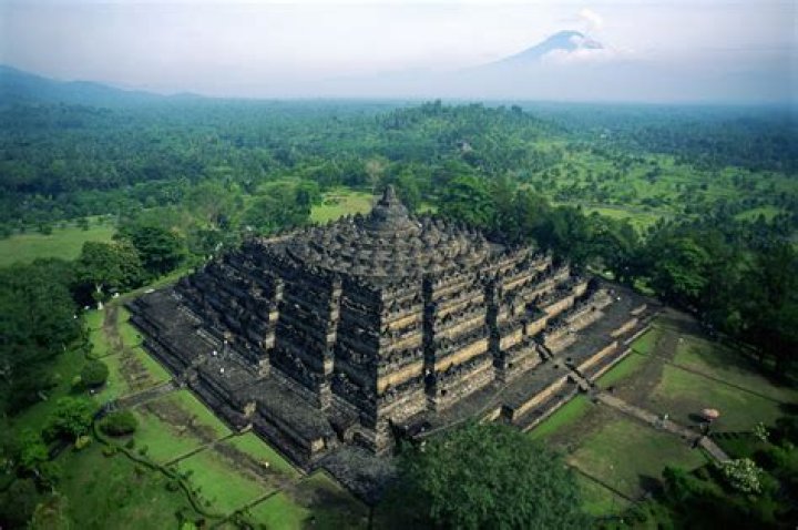 Portrait Of Old Borobudur