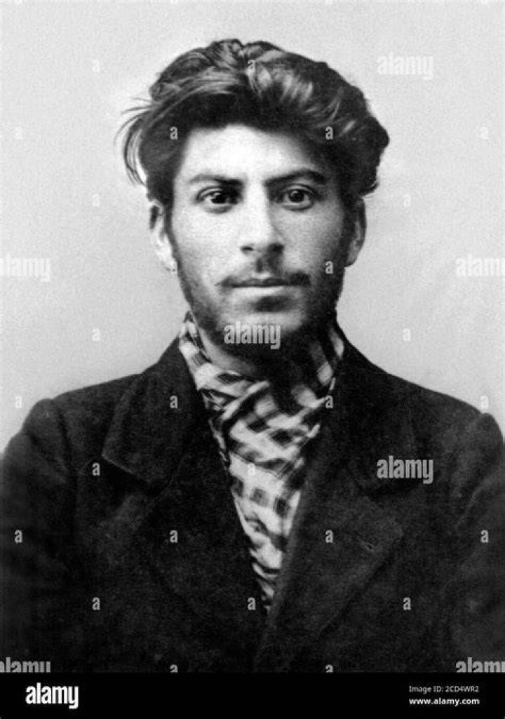 Portrait Of Young Joseph Stalin