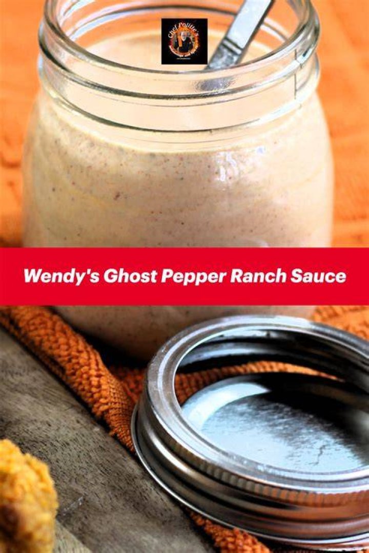 ¿Puedes comprar el rancho Ghost Pepper de Wendy?