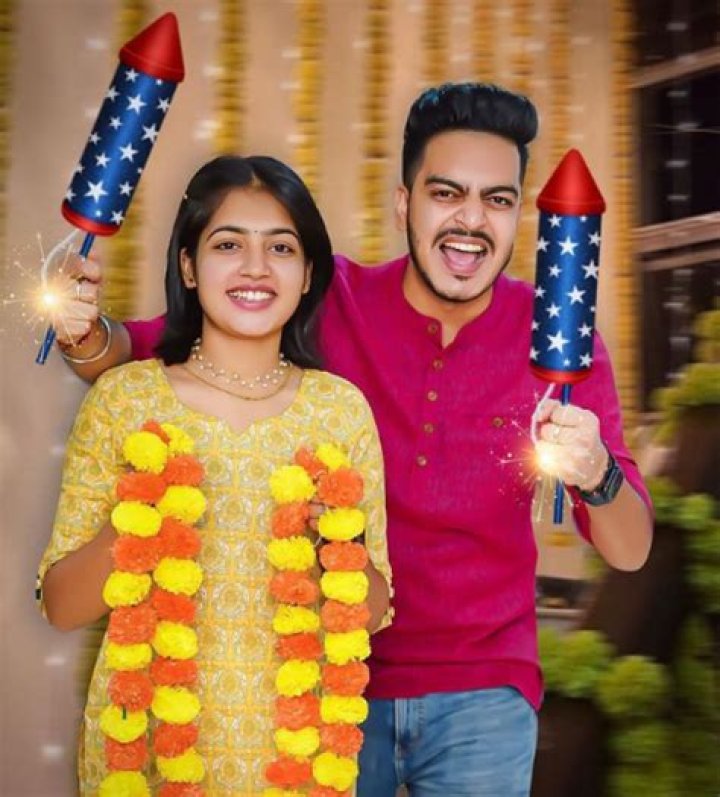 Rachit Rojha with sister Bhawna Rojha in Raksha Bandhan