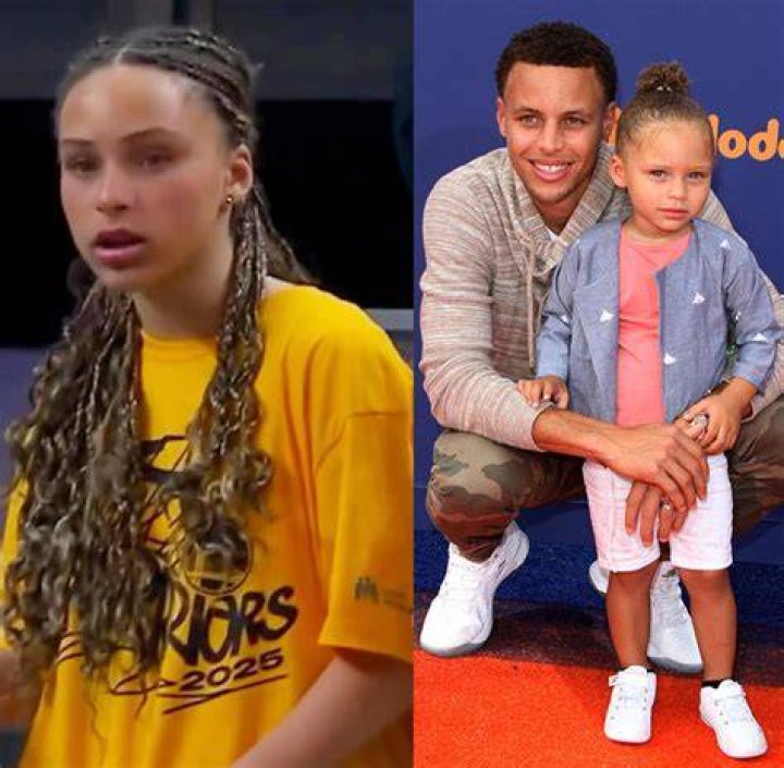 Riley is the daughter of Stephen Curry