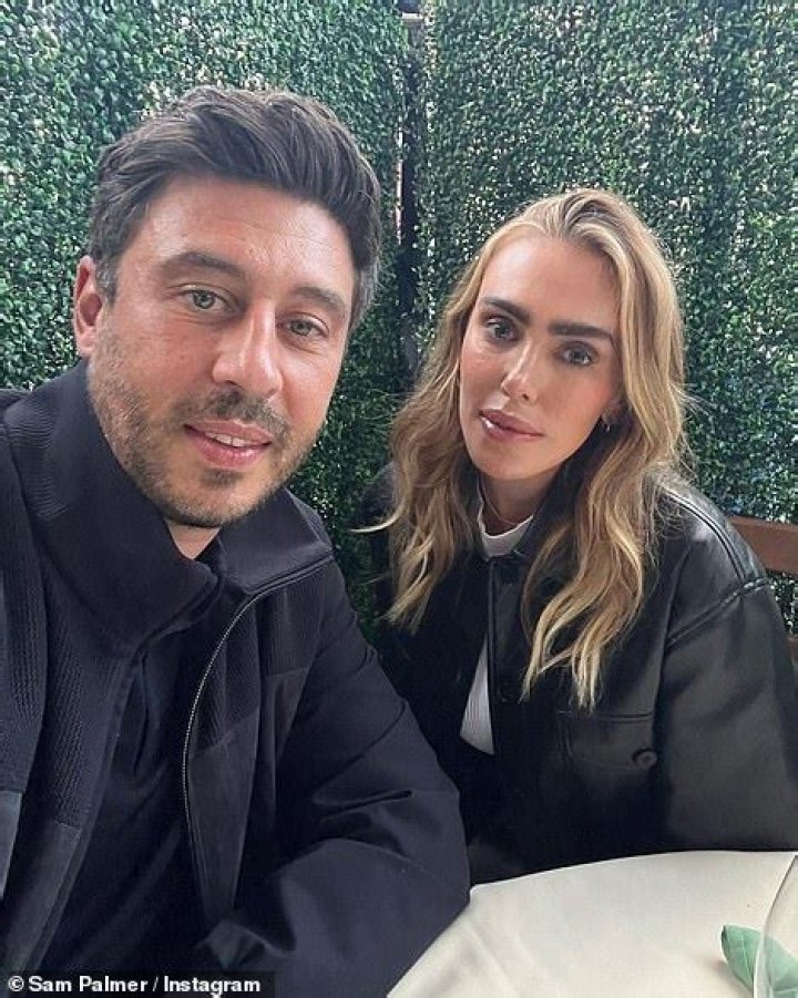 Sam Palmer with Petra Ecclestone