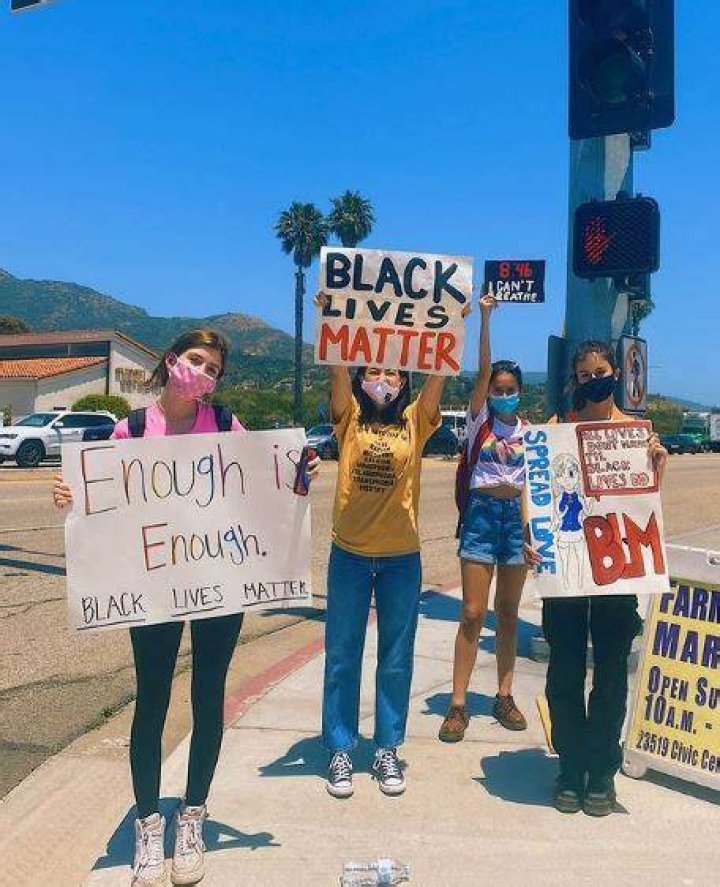 Sami Sheen supports Black Lives Matter Movement