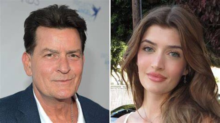 Sami Sheen with her father Charlie Sheen