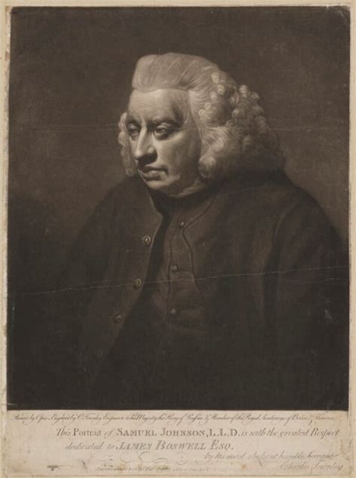 Samuel Johnson Portrait By John Opie