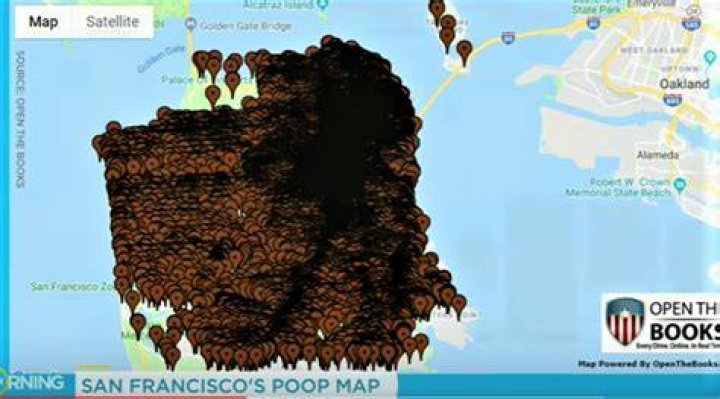 San Francisco Poop Patrol Map