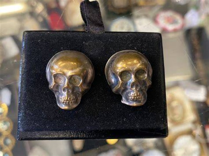 Skull At Antique Shop