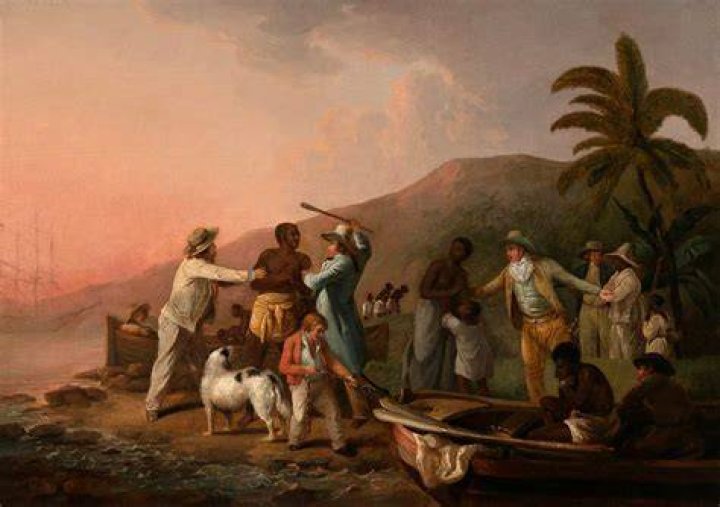 Slave Traders Kidnapping Man