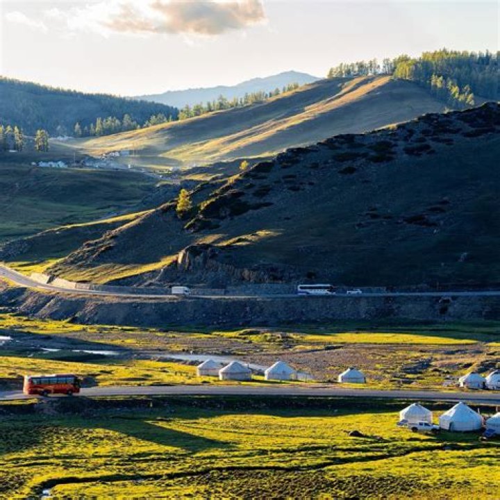 Sleeping Town In Kazakhstan
