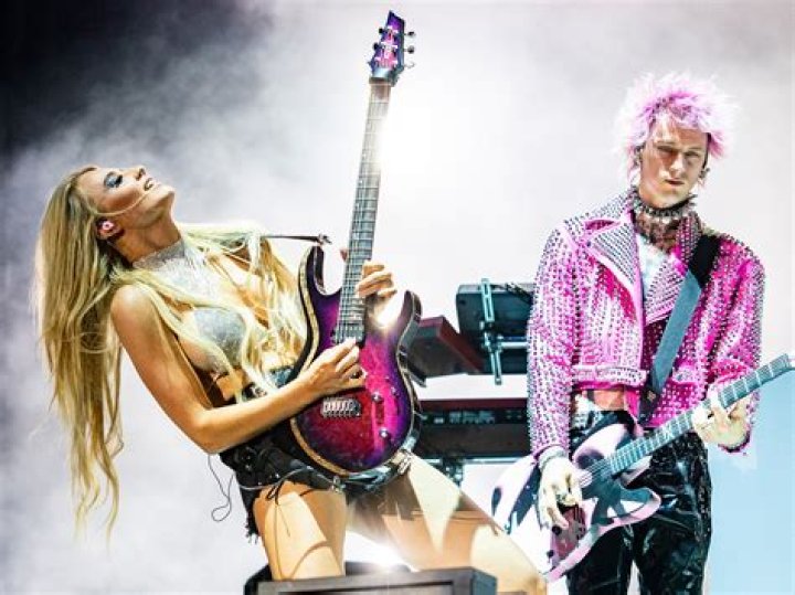 Sophie Lloyd and her band member