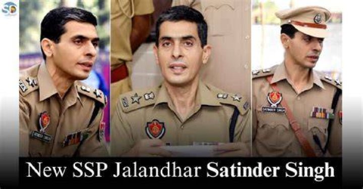 SSP Satinder Singh wiki