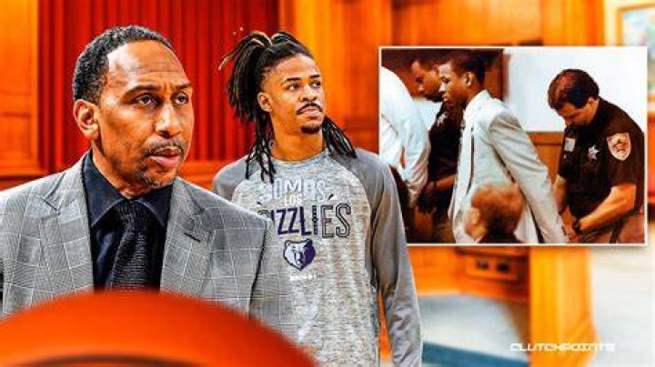 Stephen A. Smith Irate After Co-Host Takes Ja Morant Over Allen Iverson