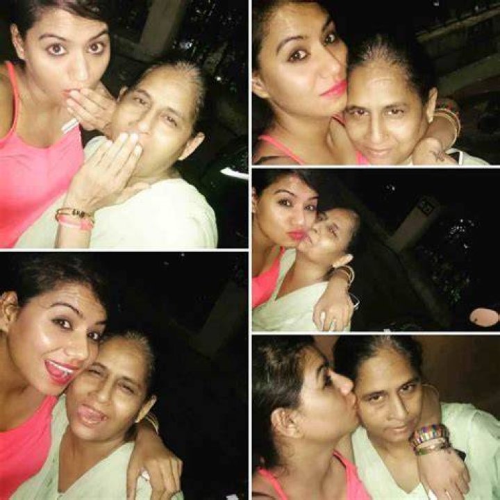 Tanya Desai with her cousin brother