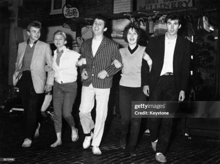 Teddy Boys And Girls In London